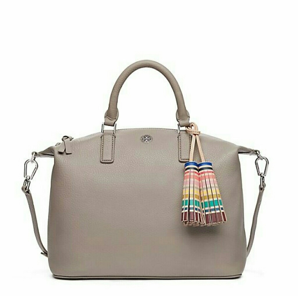 Tory Burch Multi-Color Small Slouchy Satchel Bag