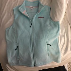Vineyard vines fleece vest