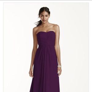 David's Bridal Bridesmaid dress