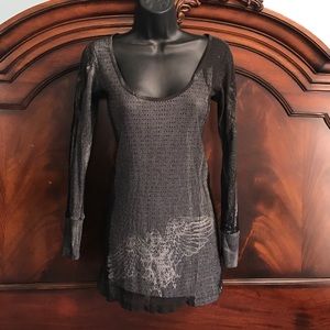 Salvage tunic top