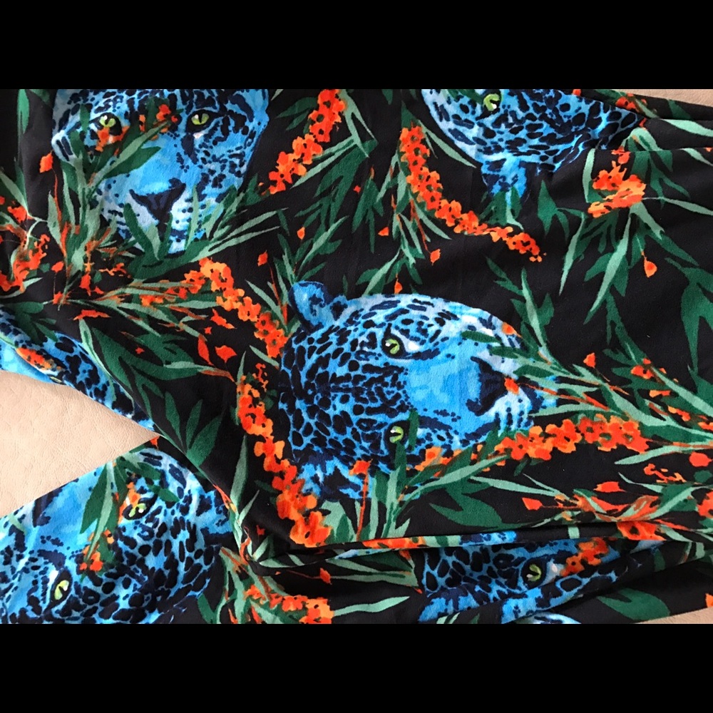 Lularoe Cheetah Leopard Leggings Tc BNWOT