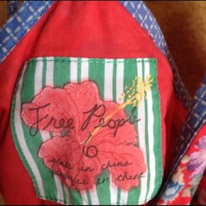 Free People, Floral, pukka shell, tank