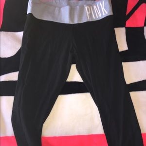 VS PINK LEGGINGS CROP