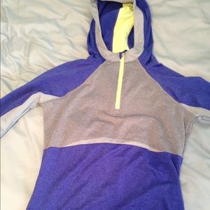 Athletic NWOT pullover quarter zip hoodie