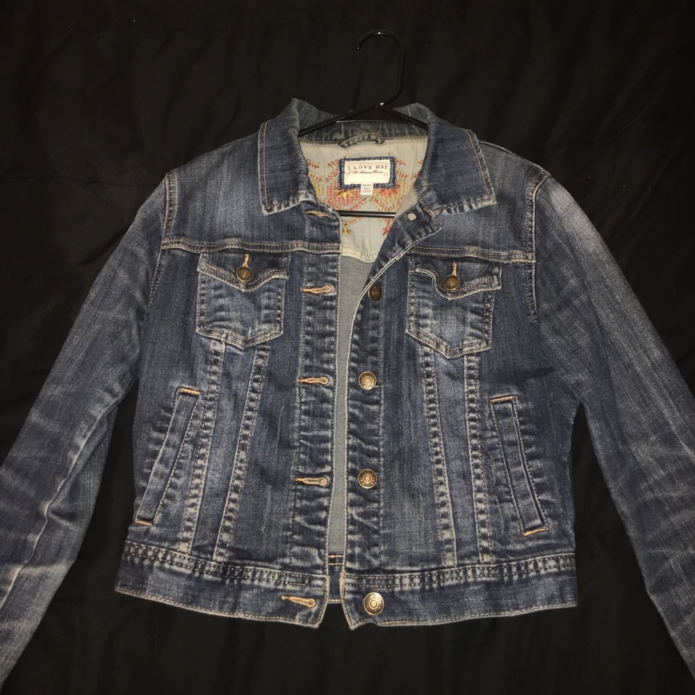 Dark denim jacket