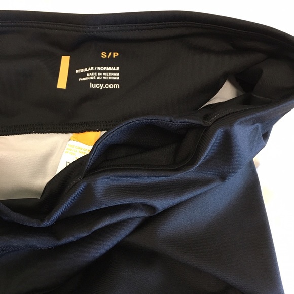 •SOLD• Lucy Studio Hatha Legging Yoga Black Ombré - Picture 4 of 5