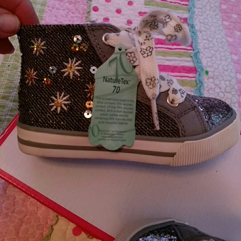 NatureTex (converse look) high tops gray/silver s7