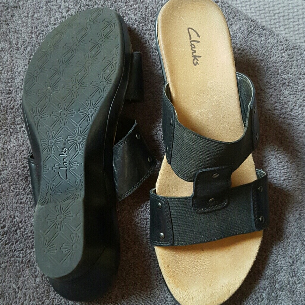Clarks slide on sandal Shoes