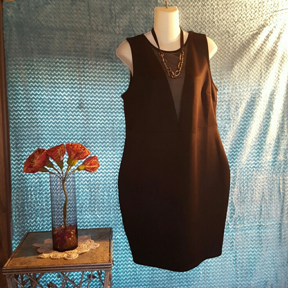 Forever 21 Little Black Dress SZ 1X NWT