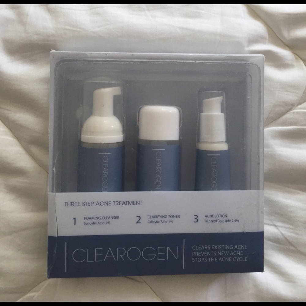 Clearogen 3 step acne treatment