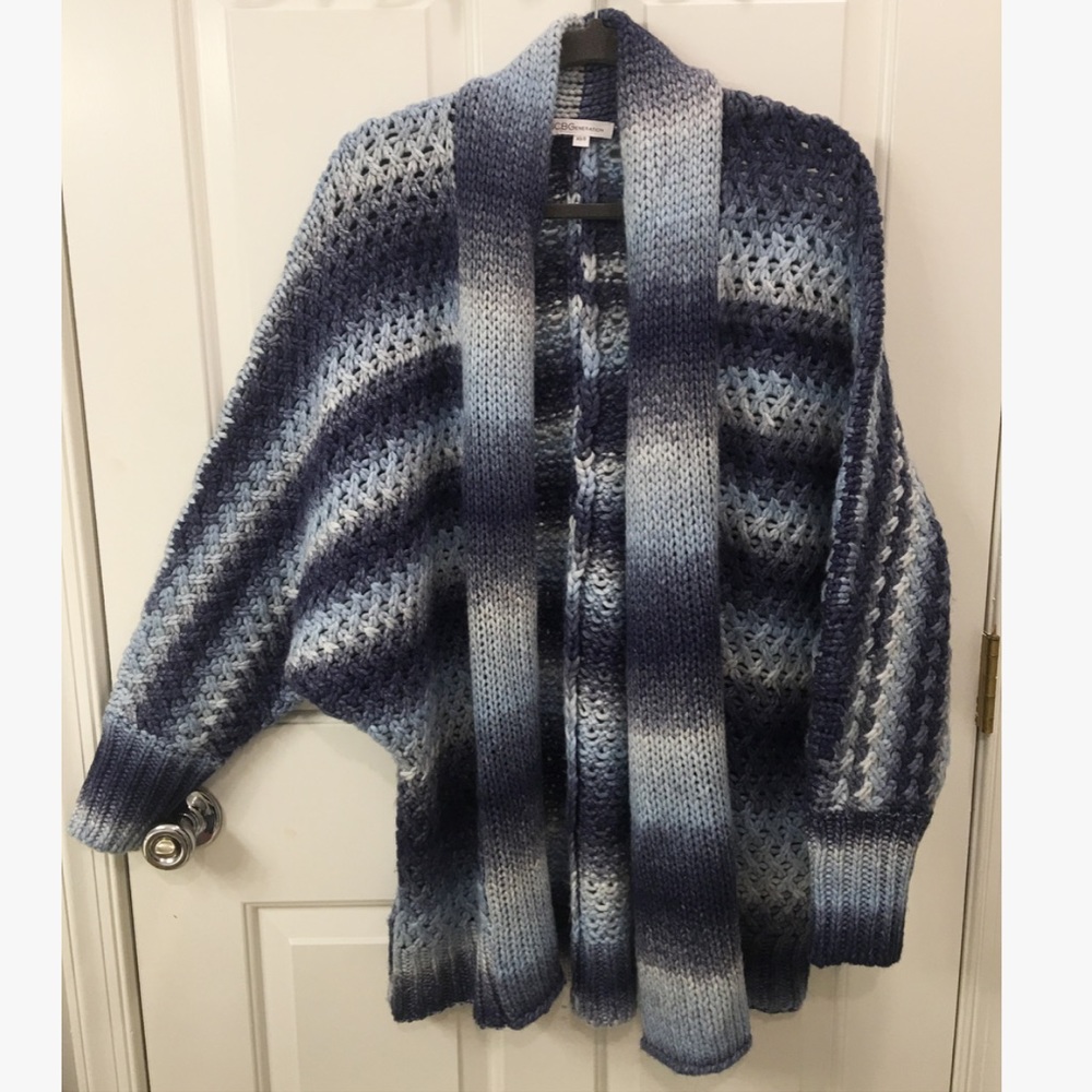 BCBG Wool Poncho