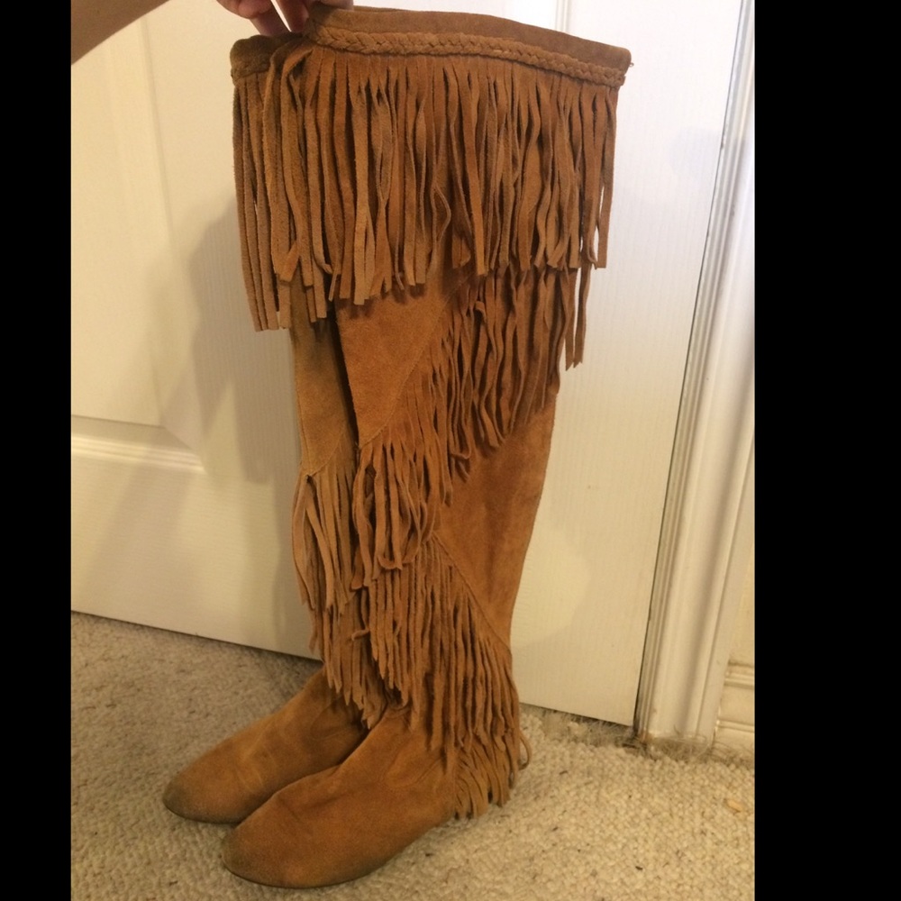 Sam Edelman Tan Suede Leather Boot