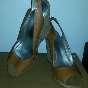 Jessica Simpson slingback wedge