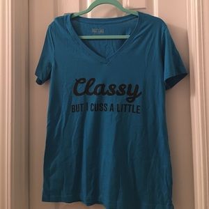 Dark real graphic tee