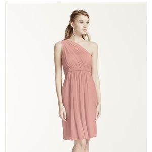 David's Bridal bridesmaid dress