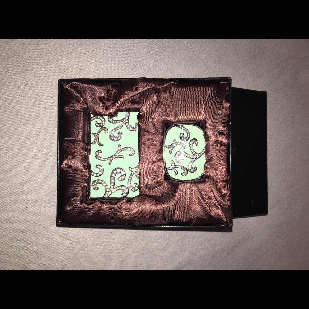 Swarovski Pill & Credit Card Case