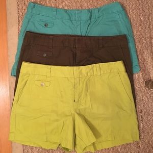 3 pairs of Loft shorts