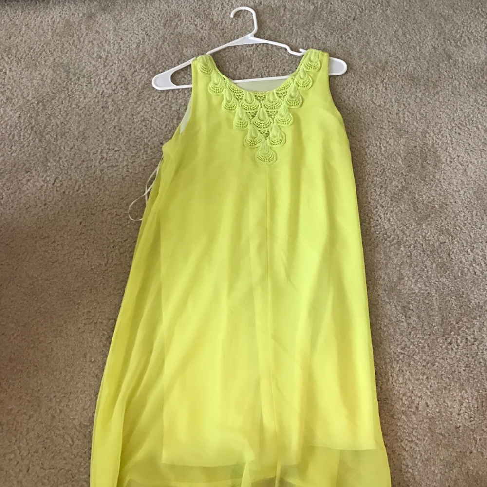 Yellow dress