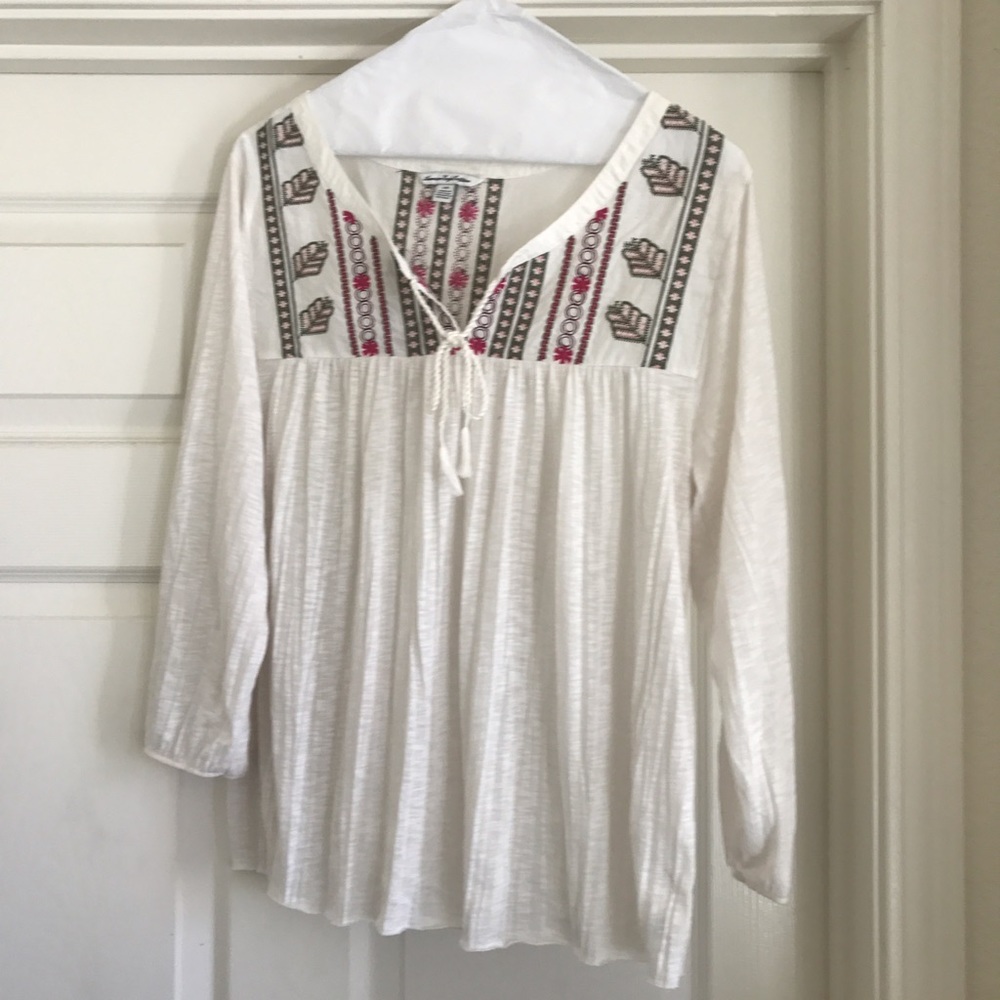 AEO boho top size Large