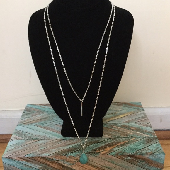 NWT Turquoise pendant necklace - Picture 2 of 2