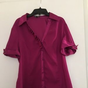 💕*F I N A L* Express Magenta Blouse