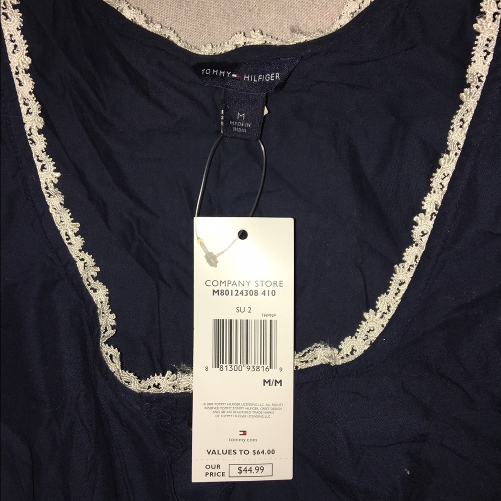 Brand New Tommy Hilfigure blouse