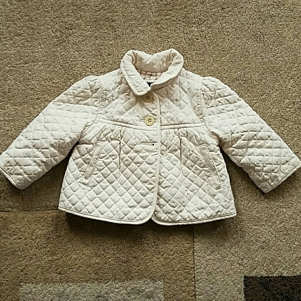Baby girl quilted jacket