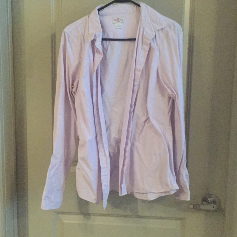 Purple J Crew dress shirt
