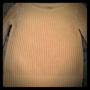 Nude knit loft sweater