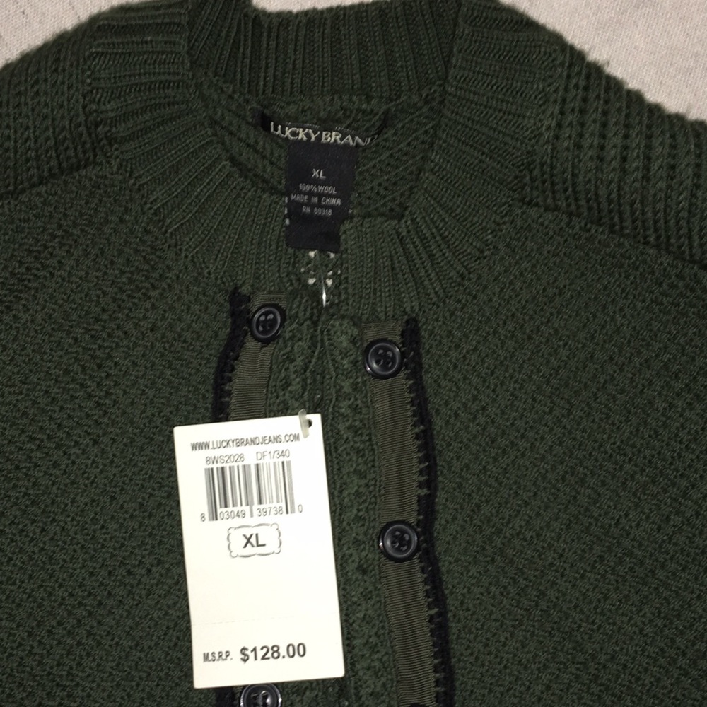 Brand New Lucky Brand Short Sweater