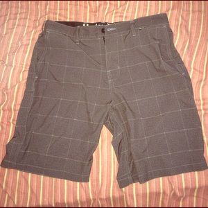 Hurley Plaid Shorts