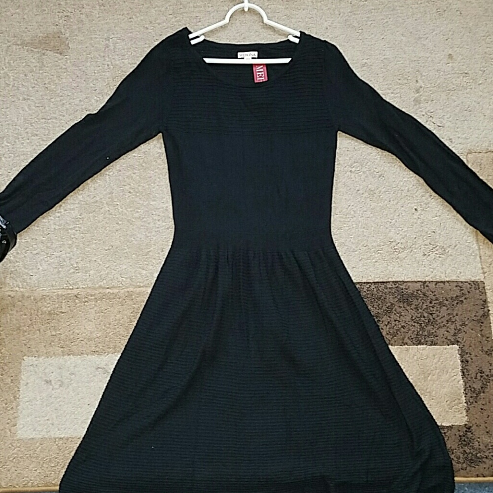 Brand new black sweater dress