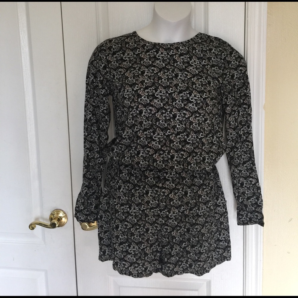 Canyon River Blue back yoke long sleeves romper 10