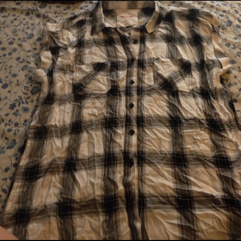 Button down formal flannel