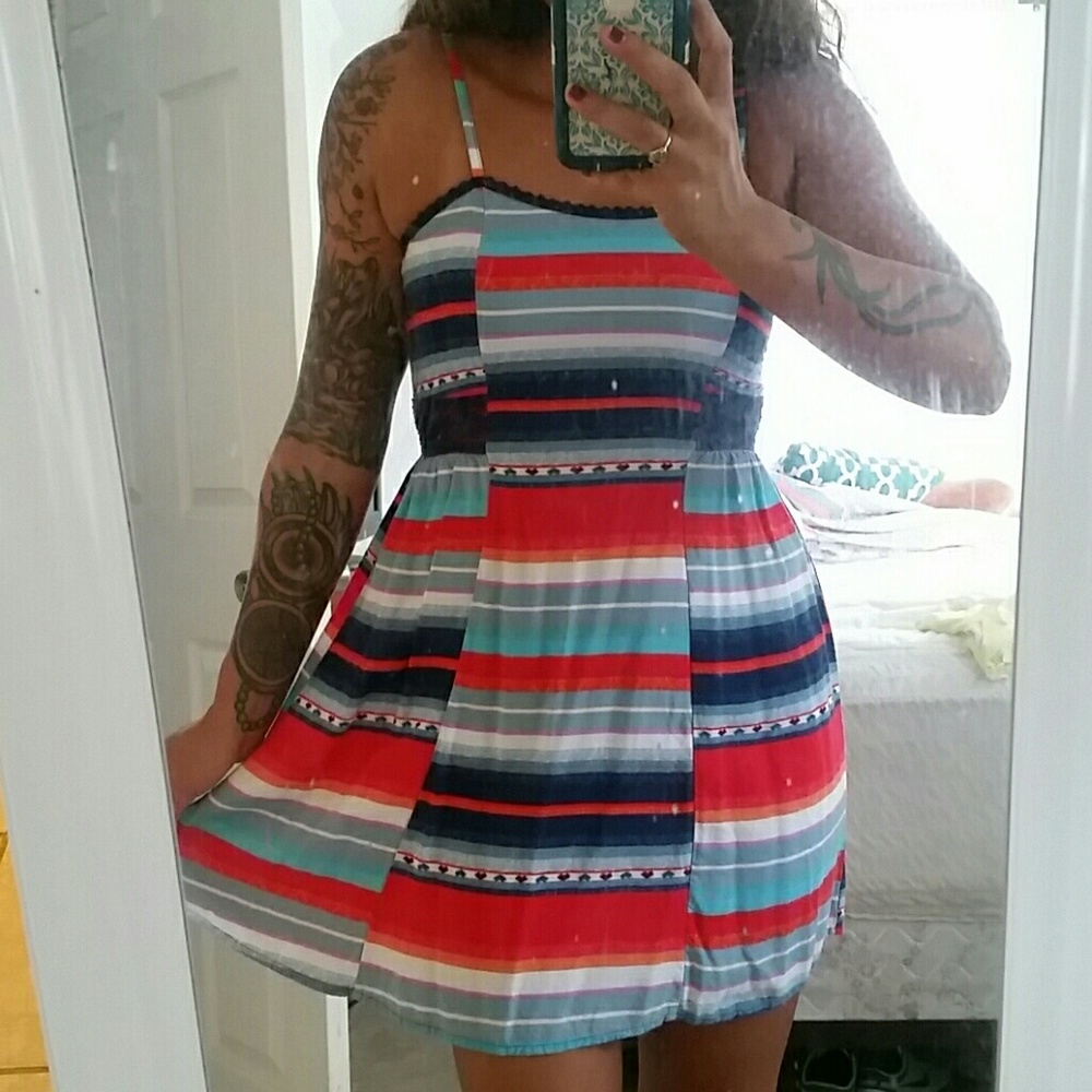 Colorful summer dress