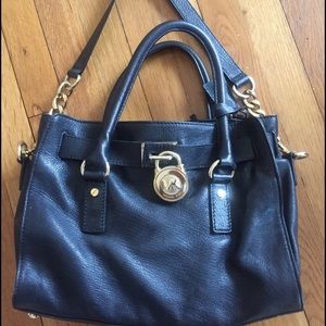 SOLD ❌❌Michael Kors Hamilton Tote Bag Black