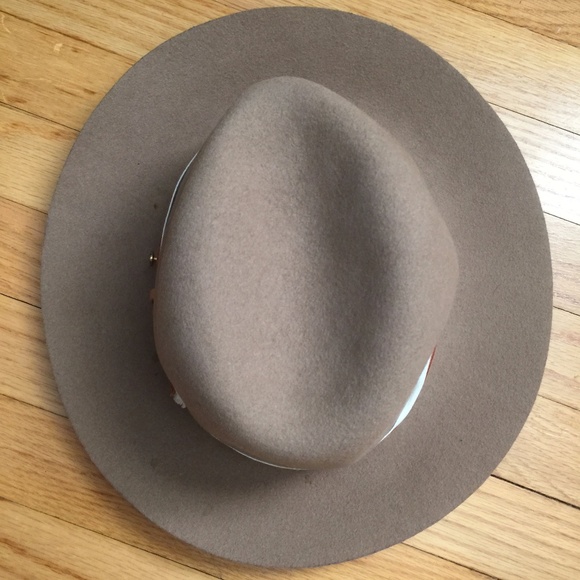 Rag & Bone Fedora Hat Camel - Picture 5 of 8