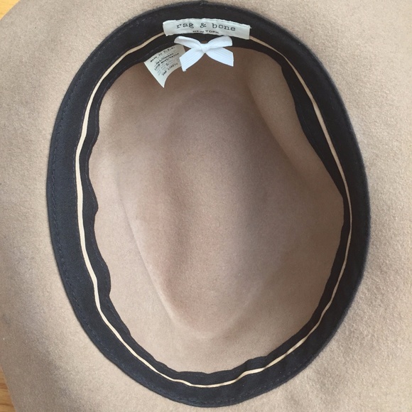 Rag & Bone Fedora Hat Camel - Picture 6 of 8