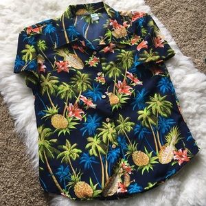 Ten2One Hawaiian| Sz. M| Beautiful Button Down