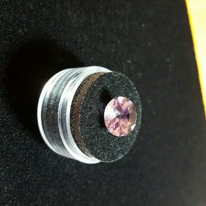 Natural Oval Cut Rose December France Amethyst