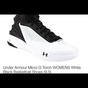 WOMENS UA- Micro G Torch Basketball shoes Size 9