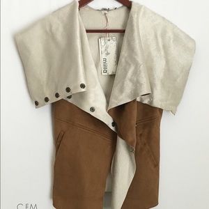 Tan Vest by miilla
