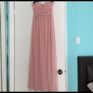 Light pink formal dress