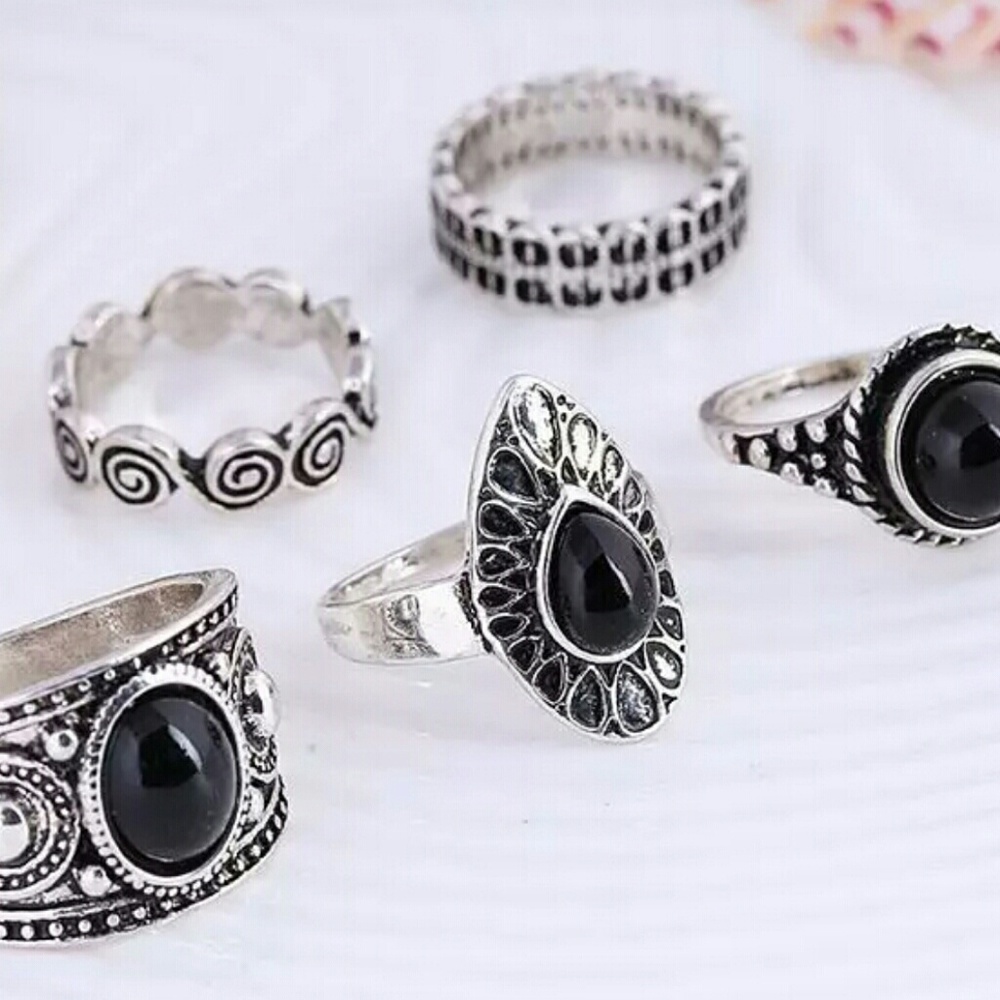🌺🌺  Boho Rings🌺🌺Only one set left! - Picture 2 of 8