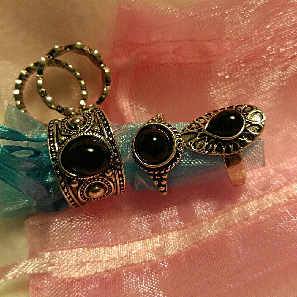 🌺🌺  Boho Rings🌺🌺Only one set left! - Picture 3 of 8