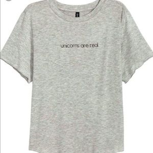 H&M Unicorns are real tee size small