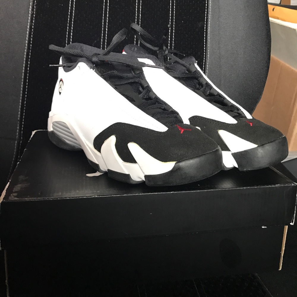 Kids Air Jordan Retro Black Toed 14s