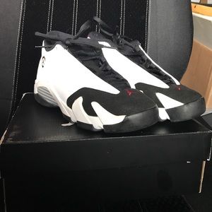 Kids Air Jordan Retro Black Toed 14s