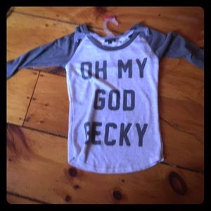 A long sleeved T