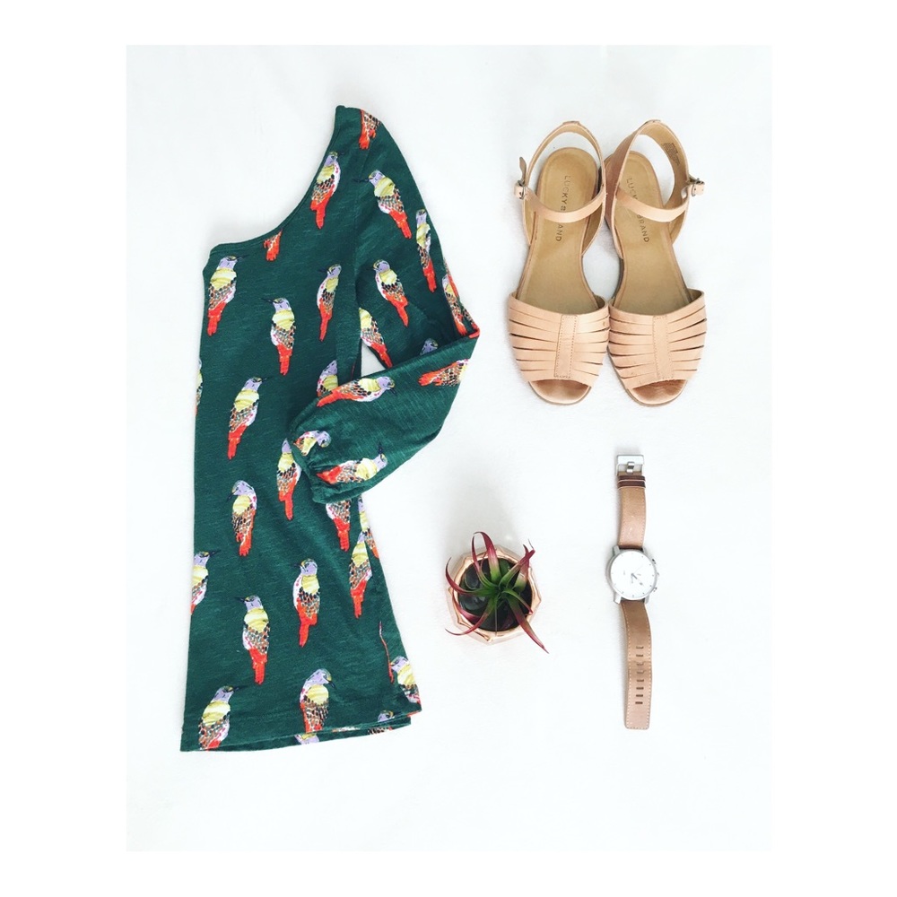 • Nature Pattern • Forest Green • Anthropologie